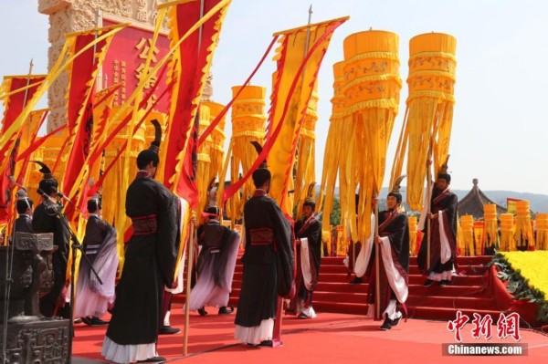 海峡两岸共祭中华人文始祖伏羲