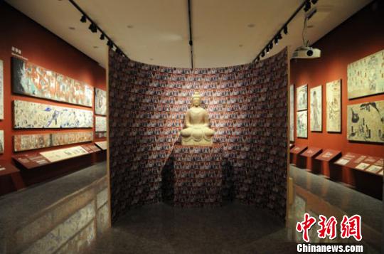 百余精美壁画“穿越”千年追述莫高窟沧桑变迁(图)