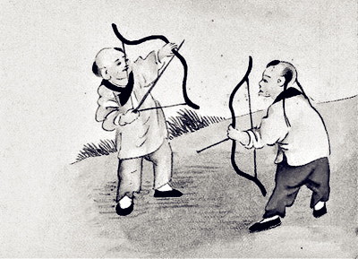 源于中国却被日韩发扬 正宗“射礼”怎么玩