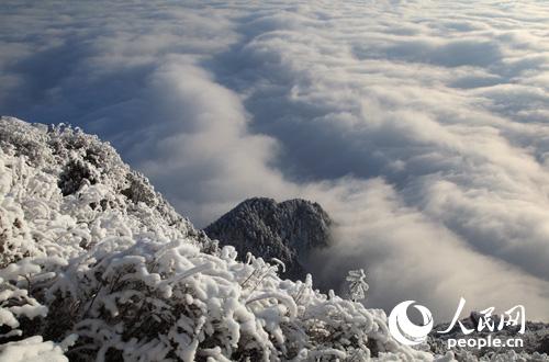 峨眉山高山滑雪场开启 峨眉进入最美冰雪旅游季