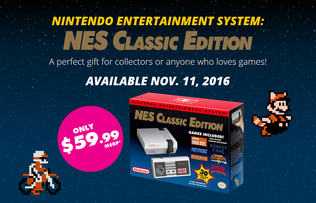 任天堂双十一推出红白机复刻版 唤醒80后回忆