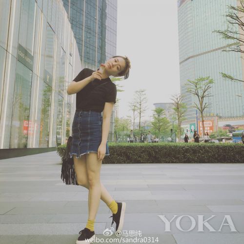 性感不一定靠胸 马思纯的性感带不要太迷人