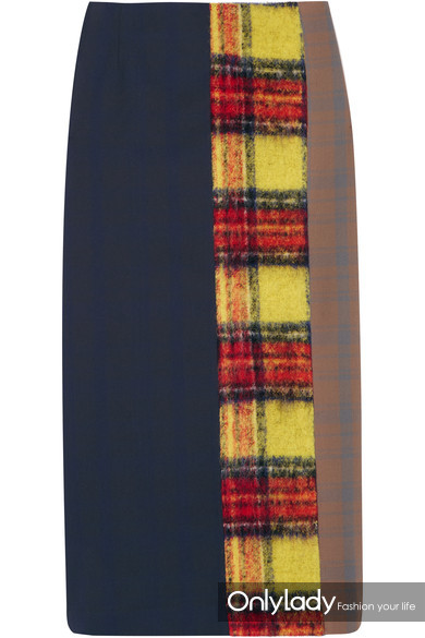 冬天穿格纹是一种魔术,原来自己可以比夏天还美!