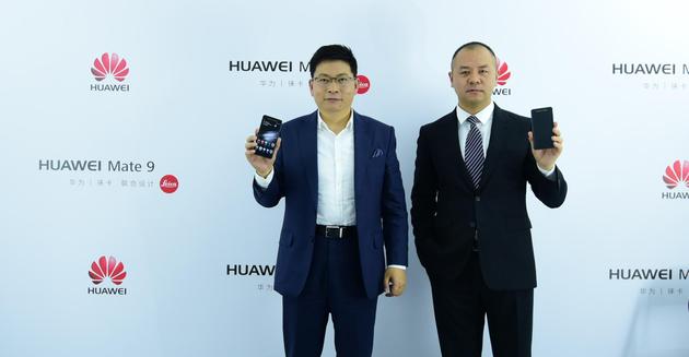 对话华为朱平：继续保持国内第一Mate 9再进一步