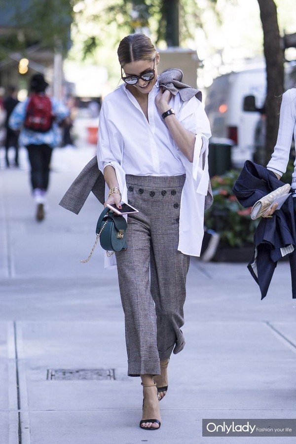 冬天穿格纹是一种魔术,原来自己可以比夏天还美!