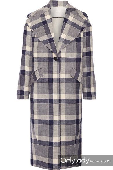 冬天穿格纹是一种魔术,原来自己可以比夏天还美!