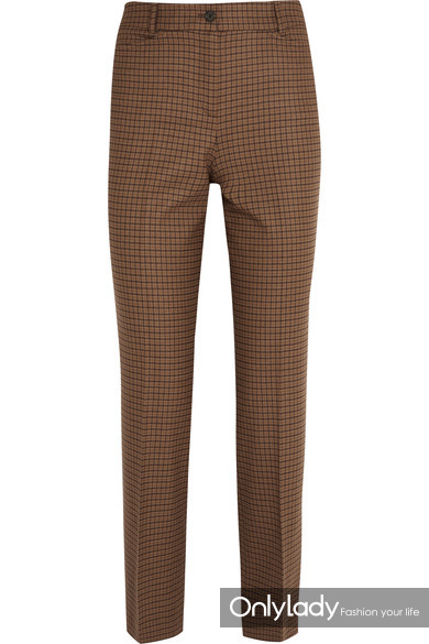 冬天穿格纹是一种魔术,原来自己可以比夏天还美!