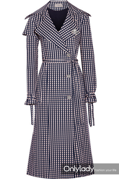 冬天穿格纹是一种魔术,原来自己可以比夏天还美!