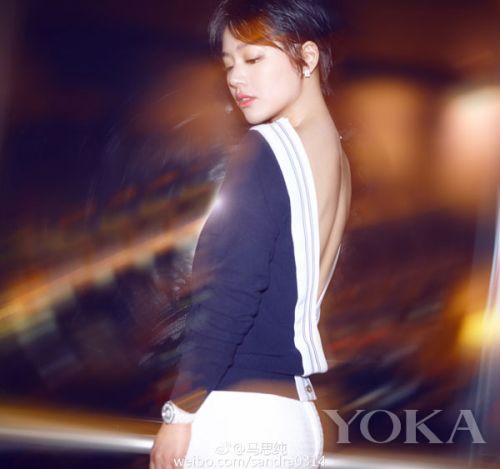 性感不一定靠胸 马思纯的性感带不要太迷人