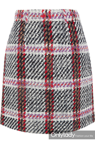 冬天穿格纹是一种魔术,原来自己可以比夏天还美!