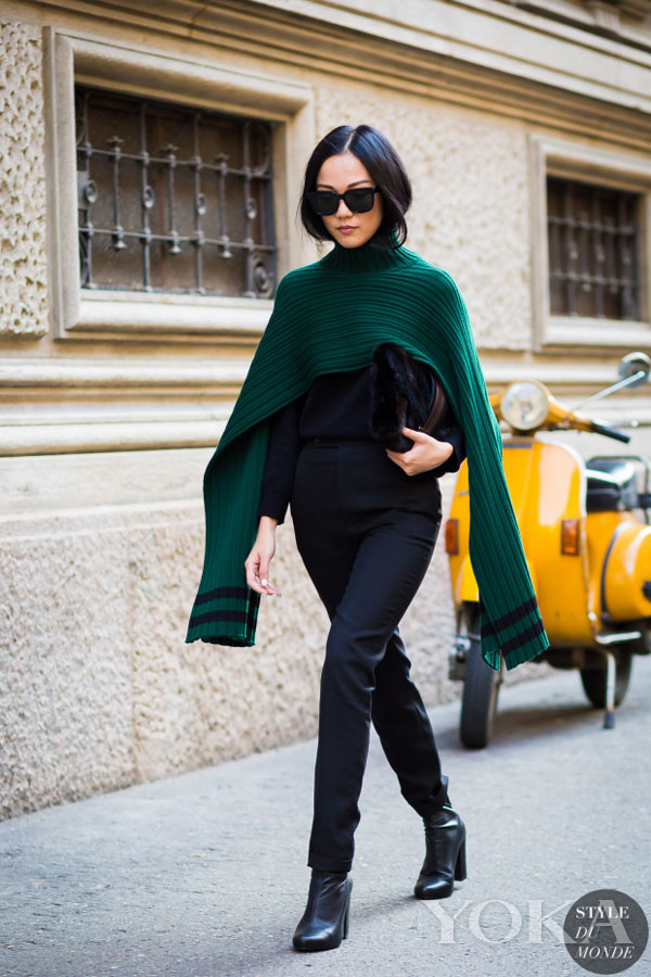 时髦Si典|解救冬日裤难症,万能烟管裤送你瘦美腿!