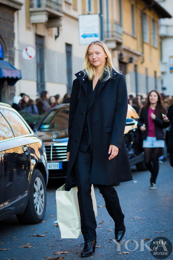 时髦Si典|解救冬日裤难症,万能烟管裤送你瘦美腿!