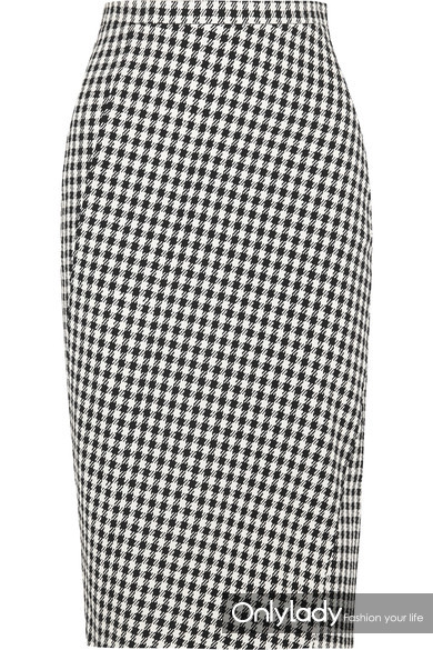 冬天穿格纹是一种魔术,原来自己可以比夏天还美!