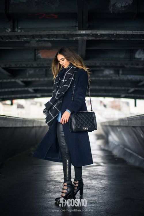 穿刘雯的格纹衬衫去上班 别人都夸我品位好