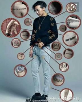 权志龙和陈伟霆同框比帅,被说输惨了,但你看到他的新纹身了吗?