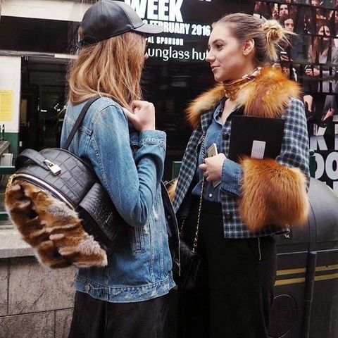 说到冬天最完美的包包,那必须是一款美美的双肩包!