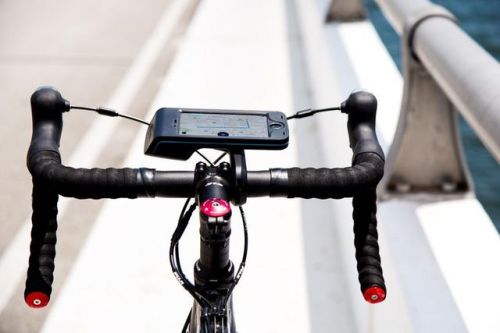 这个自行车手机架让iPhone秒变行车记录仪