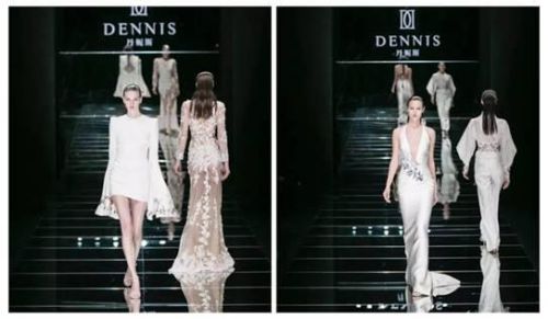 虎丘婚纱城赞助丹妮斯DENNIS 2017S/S中国国际时装周抒写幸福理念