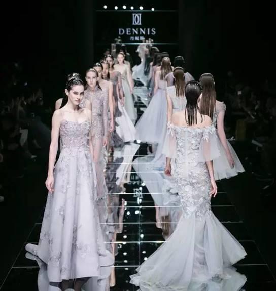 虎丘婚纱城赞助丹妮斯DENNIS 2017S/S中国国际时装周抒写幸福理念