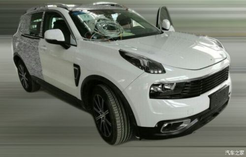 概念车还度高 LYNK&CO CX11低伪装谍照