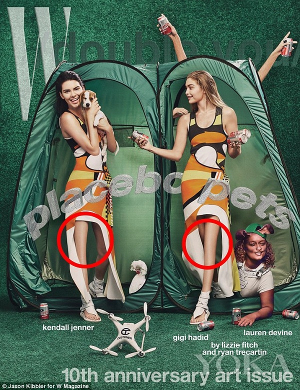 这都P成了什么鬼？还我漂亮的吉吉和金小妹！