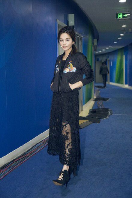 杨颖林心如“带球”忙工作 实力演绎越孕越美丽