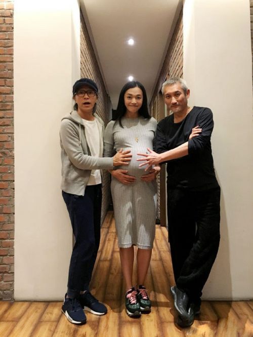 杨颖林心如“带球”忙工作 实力演绎越孕越美丽