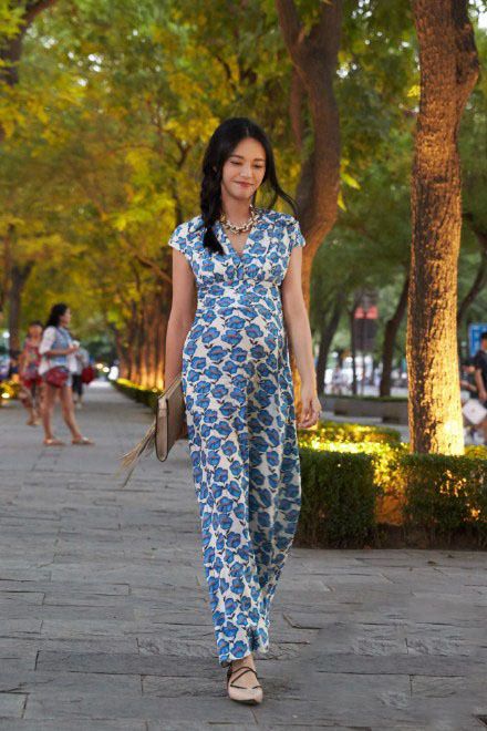 杨颖林心如“带球”忙工作 实力演绎越孕越美丽