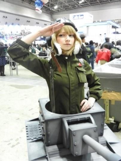 《少女与战车》卡秋莎COSER娜斯嘉将在东京开咖啡店 日宅表示热烈欢迎
