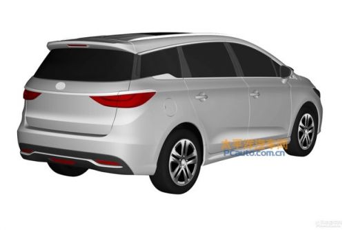 定位MPV/明年亮相 比亚迪M5专利图曝光