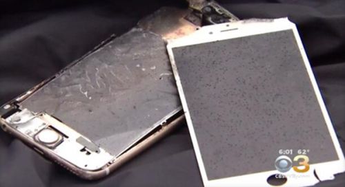 美国再曝iPhone6Plus充电时爆炸：充电器没受影响