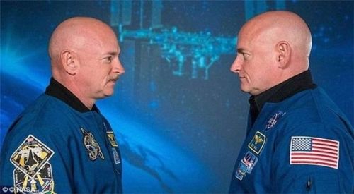双胞胎一个在地球一个在太空 变化惊人