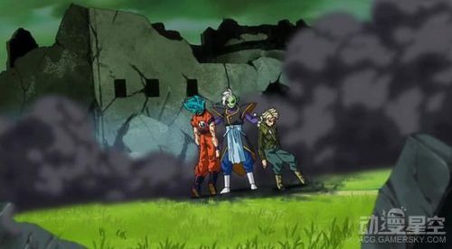 《龙珠：超》第57集剧情 不死界王神扎马斯暴虐蓝发悟空