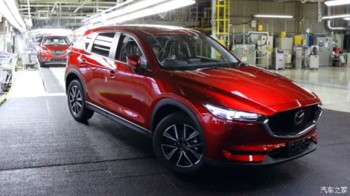 预计2月交付 马自达全新CX-5海外下线