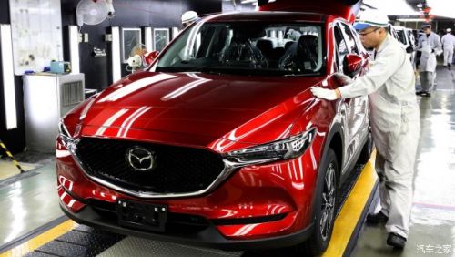 预计2月交付 马自达全新CX-5海外下线