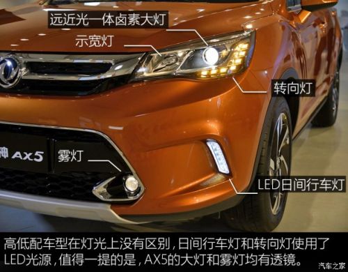 先期仅推1.4T车型 东风风神AX5今晚上市