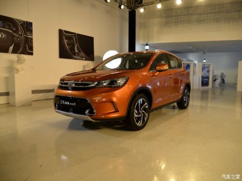 先期仅推1.4T车型 东风风神AX5今晚上市