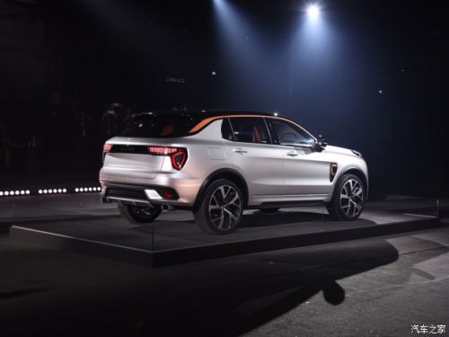 外观还原度高 LYNK&CO CX11最新谍照