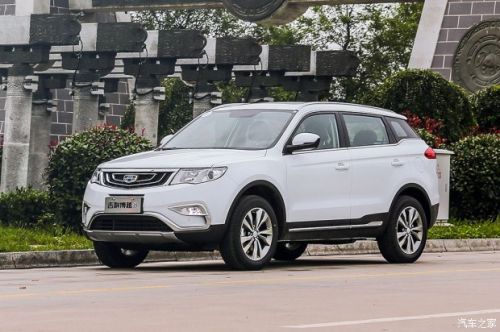 售11.28万 吉利博越2.0L手动智联型上市