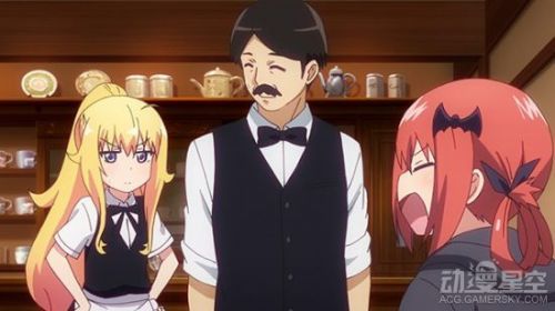 《珈百璃的堕落》动画第3话先行图 打工天使惹麻烦