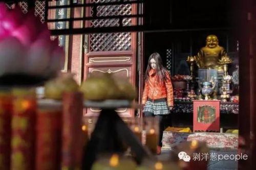2016年2月28日，周岩在广化寺。新京报记者彭子洋摄