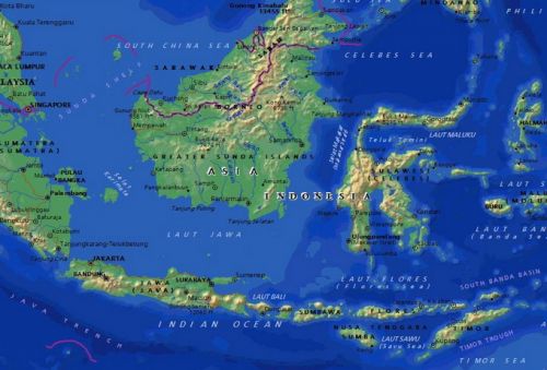 印尼海域发生地震 震源深度25.5公里网友担心能否引发海啸？