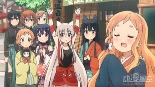 《Urara迷路帖》动画最终话先行图 温泉福利继续上演