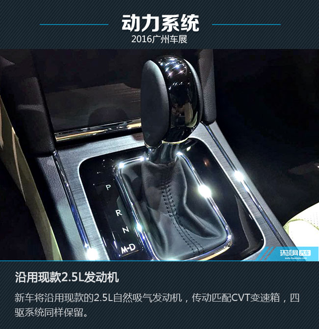 增驾驶辅助系统 广州车展斯巴鲁新傲虎新车图解