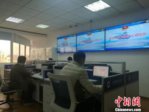 惠州市反诈骗中心与三大运营商、五家银行共同合作，打击犯罪 唐贵江 摄