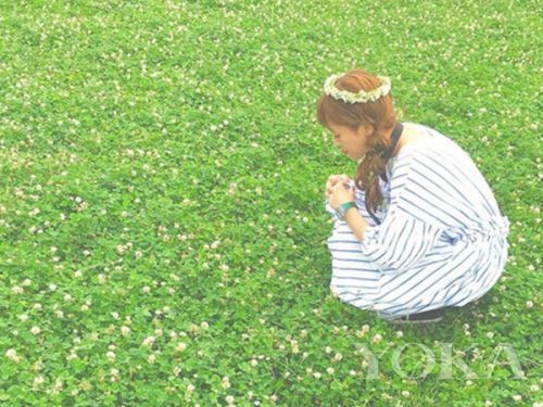 十一做最美的新娘 为自己加冕一个梦幻花环