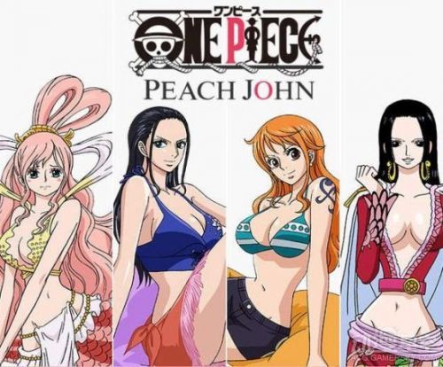 《海贼王》推出美女主题泳装 造型火辣尽显好身材