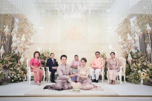 白富美的婚礼长这样!变装6套堪称"泰国版Angelababy"