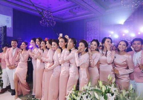 白富美的婚礼长这样!变装6套堪称"泰国版Angelababy"