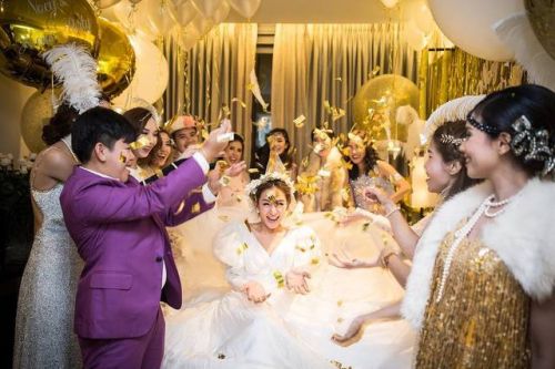 白富美的婚礼长这样!变装6套堪称"泰国版Angelababy"